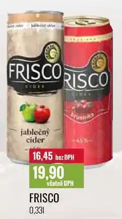 Ratio Frisco 0,33l nabídka