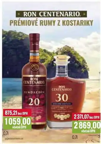 Ratio Ron centenario 0,7l nabídka