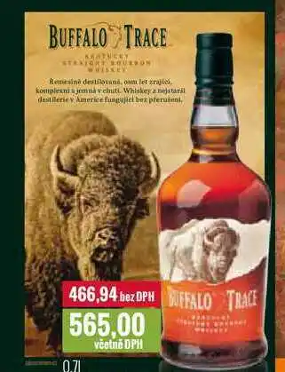 Ratio Buffalo trace 0,7l nabídka