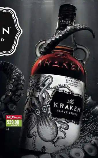 Ratio Kraken black spiced 0,7l nabídka
