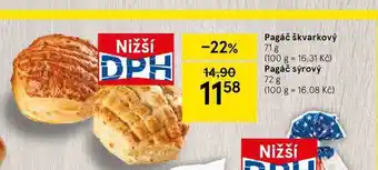Tesco Pagáč škvarkový 71 g nabídka