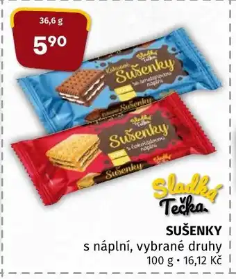 Trefa SUŠENKY nabídka