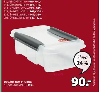 JYSK ÚLOŽNÝ BOX PROBOX nabídka