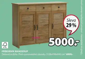 JYSK PŘÍBORNÍK MANDERUP nabídka