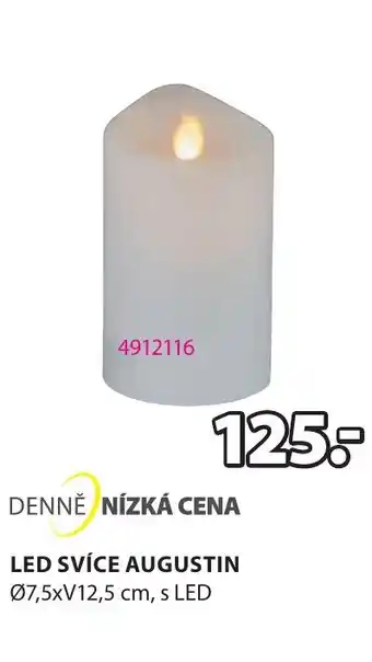 JYSK LED SVÍCE AUGUSTIN nabídka