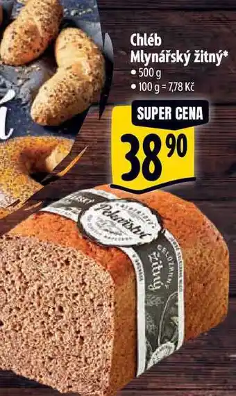 Albert Chléb mlynářský žitný 500 g nabídka