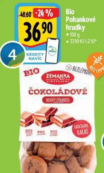 Albert Bio pohankové hrudky •100 g nabídka
