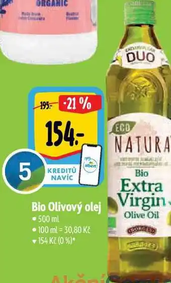 Albert Bio olivový olej 500 ml nabídka