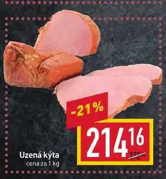 Billa Uzená kýta cena za 1 kg nabídka