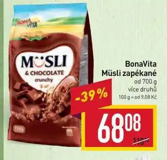 Billa Bonavita müsli zapékané od 700 g nabídka