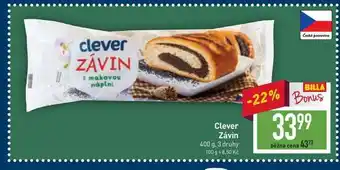 Billa Clever závin 400 g nabídka