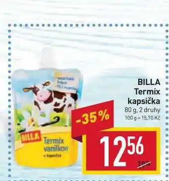 Billa Billa termix kapsička 80g nabídka