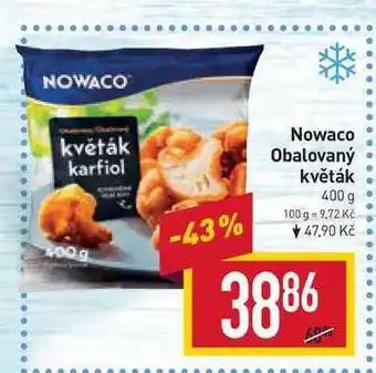 Billa Nowaco obalovaný květák 400 g nabídka