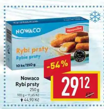 Billa Nowaco rybí prsty 250 g nabídka