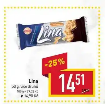 Billa Lina 50 g nabídka