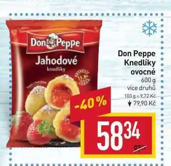 Billa Don peppe knedlíky ovocné 600 g nabídka