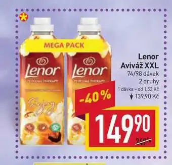 Billa Lenor aviváž xxl 74/98 dávek nabídka