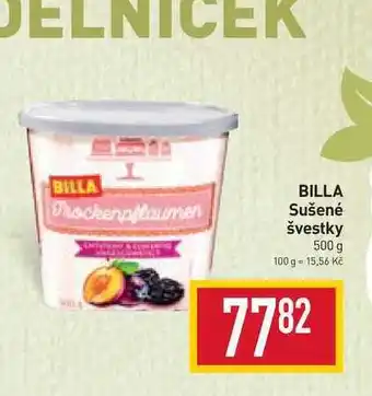 Billa Billa sušené švestky 500 g nabídka