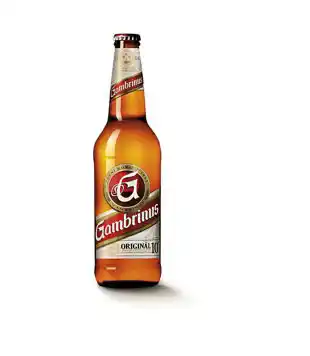 Trefa Gambrinus 10° originál, světlé výčepní pivo 0,5l 0.5l nabídka