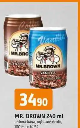 Trefa Mr. brown ledová káva 240ml nabídka