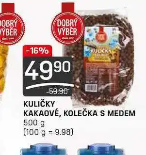 Flop Kuličky kakaové, kolečka s medem 500 g nabídka
