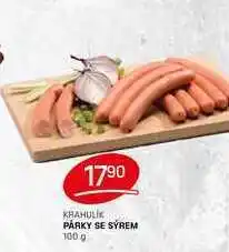 Flop Parky se sýrem 100 g nabídka