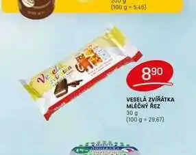Flop Veselá zvířátka mléčný řez 30 g nabídka