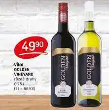 Flop Vina golden vineyard různé druhy 0,75l nabídka