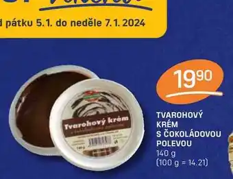Flop Tvarohový krém s čokoládovou polevou 140 g nabídka