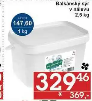 Jip Balkánský sýr v nálevu, 2,5 kg nabídka