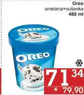 Jip Oreo smetana+sušenka, 480 ml nabídka