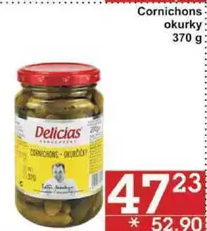 Jip Cornichons okurky, 370 g nabídka