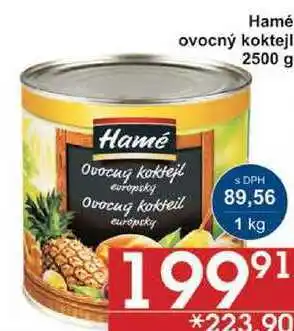Jip Hamé ovocný koktejl, 2500 g nabídka