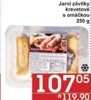 Jip Jarní závitky krevetové s omáčkou, 250 g nabídka