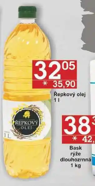 Jip Řepkový olej, 1 l nabídka