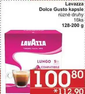 Lavazza dolce gusto kapsle různé druhy, 16ks 128-200 g