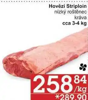 Jip Hovězí striploin nízký roštěnec kráva, 1 kg nabídka