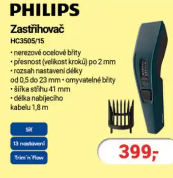 Planeo Elektro PHILIPS Zastřihovač nabídka