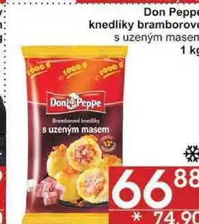 Jip Don peppe bramborové knedlíky s uzeným masem, 1 kg nabídka