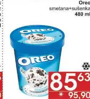 Jip Oreo smetana+sušenka, 480 ml nabídka