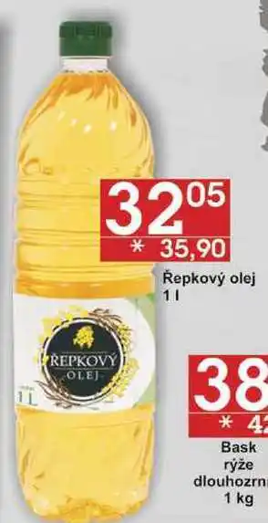 Jip Řepkový olej, 1 l nabídka