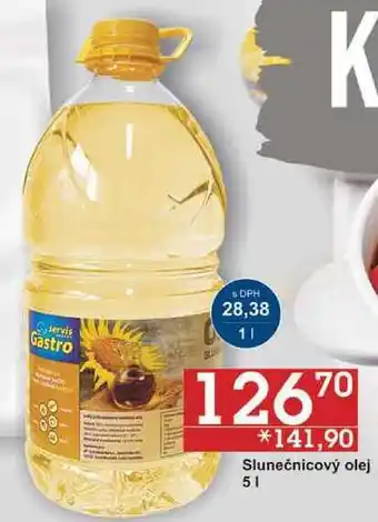 Jip Slunečnicový olej, 5 l nabídka