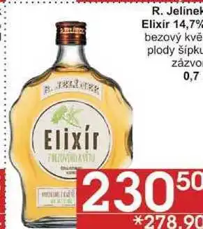 Jip R. jelínek elixir 14,7% bezový květ, 0,7 l nabídka