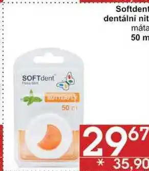 Jip Softdent dentální nit. máta, 50 m nabídka