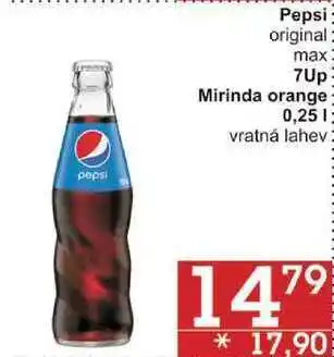 Jip Pepsi original, 0,25 l nabídka