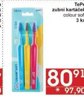 Jip Tepe zubní kartáček colour soft, 3 ks nabídka