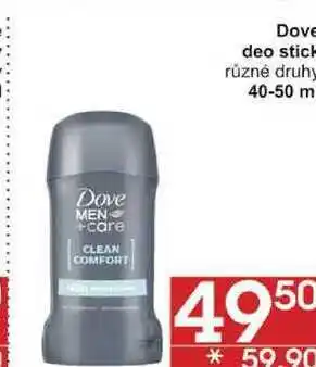 Jip Dove deo stick různé druhy, 40-50 ml nabídka