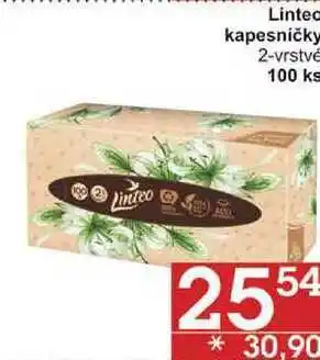 Jip Linteo kapesníčky 2-vrstvé, 100 ks nabídka