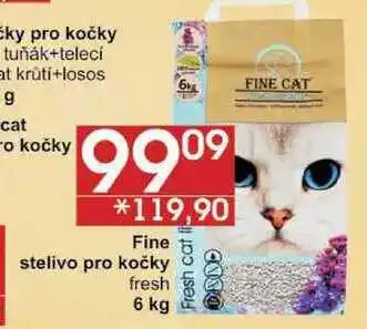 Jip Fine stelivo pro kočky fresh, 6 kg nabídka