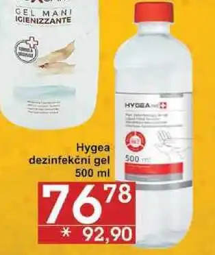 Jip Hygea dezinfekčni gel, 500 ml nabídka